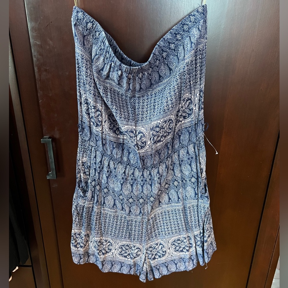Blue romper